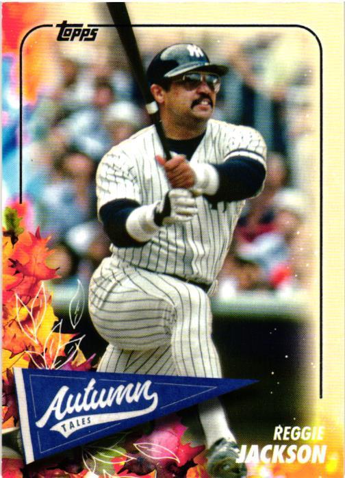 Reggie Jackson 2024 Topps update auto