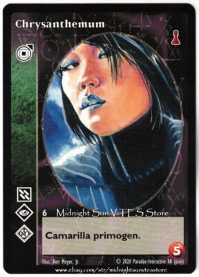 Chrysanthemum Tremere New Blood 2024 V:TES VTES Vampire CCG