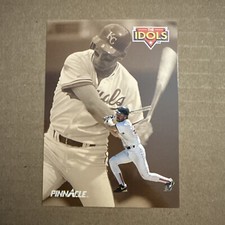 1992 Pinnacle The Idols George Brett and Wade Boggs #282 Royals Red Sox Mint