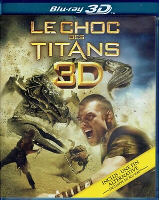 BLU RAY 3D + 2D - DER SCHOCK DER TITANEN - Sam Worthington