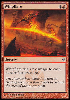 MTG WHIPFLARE EXC - SPRUDELNDES GLÜHEN - NPH - MAGIC