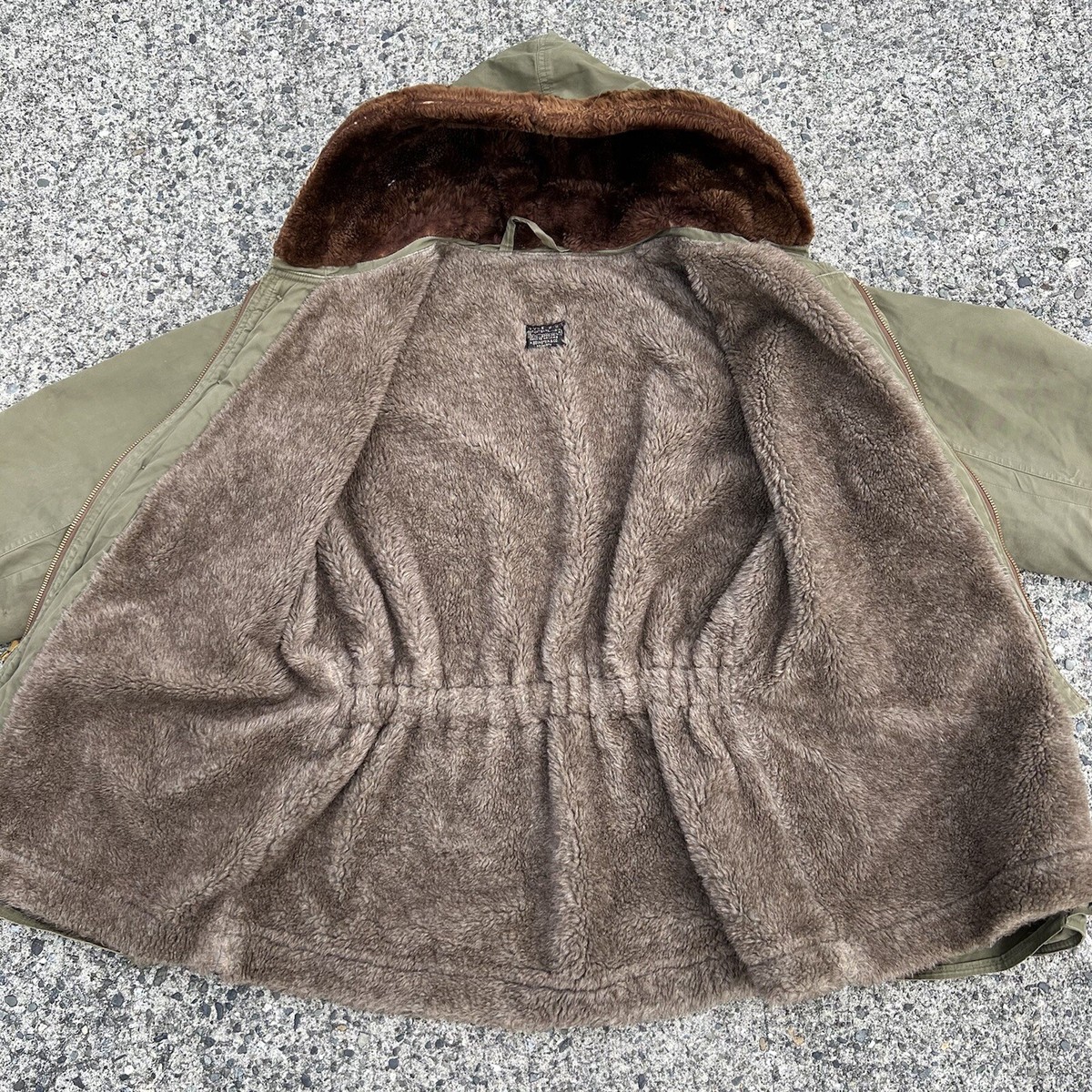 40s USAF Vintage H. Bernstein & Co B-11 Winter Flight Jacket Sz 40