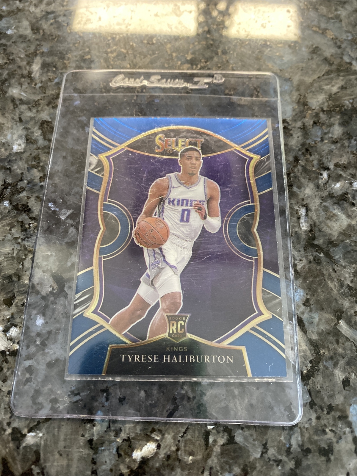 2020-21 Select #72 Tyrese Haliburton Blue Retail RC - Kings - Pack Fresh
