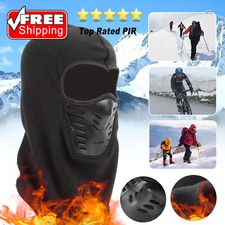 Winter Balaclava Face Mask Windproof Fleece Warm Ski Motorcycle Cold Weather