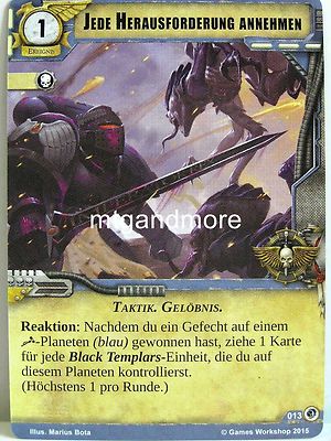 Warhammer 40000 Conquest LCG - Jede Herausforderung annehmen #013 - Vernichtung