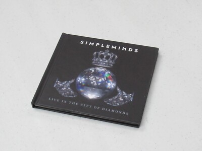 Live in the City of Diamonds by Simple Minds [CD] 2 cd w- picture Book Excellent