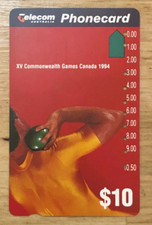 $10 Telecom Phonecard XV Commonwealth Games Canada 1994   BB5