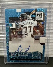 2022 Panini Optic BRYAN DE LA CRUZ Blue Mojo Rated Rookie Auto #/99 RRS-BC