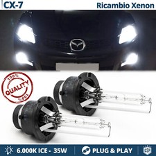 2 Lampadine XENON PER Mazda CX-7 RICAMBIO Luci Bianco GHIACCIO 35W 6000K HID tun