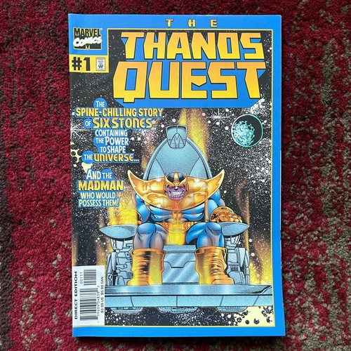The Thanos Quest Infinity Gems Key Issue Jim Starlin, Ron Lim 2000 Marvel Comics