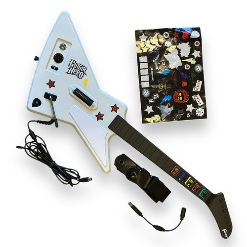 Xbox 360 Xplorer Guitar Hero RedOctane X-plorer Wired Controller 95065 Working - Picture 4 of 14