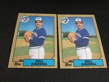 1987 Topps Toronto Blue Jays Baseball Card #733 Bill Caudill NMMt Free Shipping!