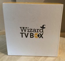 WIZARD TV BOX WITH INSTRUCTION BOOKLET AND REMOTE CONTROL. NEW IN BOX.