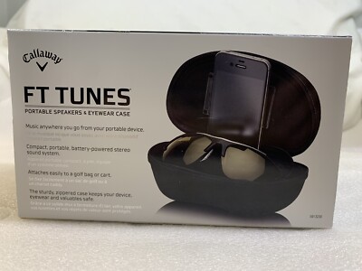 NEW CALLAWAY FT Tunes Sunglasses Case With Built In Portable