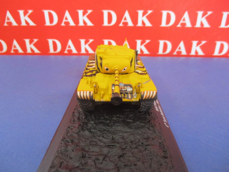 Die cast 1/72 Modellino Carro Armato M46 Patton 6th Tank Battalion Korea 1951 - Immagine 3 di 4