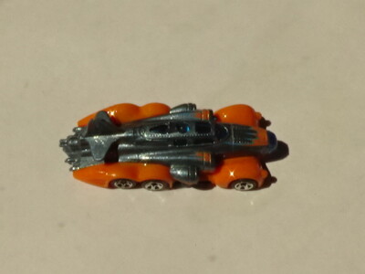 Hot Wheels Fast Fortress 2009 Variante Gris-orange - Modèle 1/64, Jantes 5 Rayons, Neuf Sous Blister