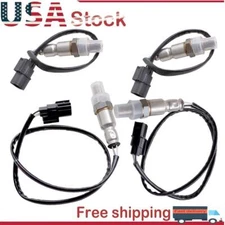 4pcs Upstream+Downstream O2 Oxygen Sensor For 2011-2013 Honda Odyssey V6 3.5L