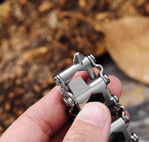 Leatherman Tread Acero Inoxidable Exterior Multifunción Herramientas Usable Pulsera! - Imagen 11 de 16