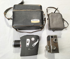 Vintage Movie Camera Collection x2 Ziess Jena AK8 Bell  Howell 8123 Zoom - AF