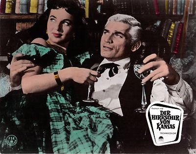 Der Herrscher von Kansas Aushangfoto HC The Jayhawkers Jeff Chandler Fess Parker