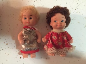 mini plastic dolls