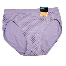 Bali One Smooth U Hi Cut Brief Panty 2XL Size 9 2362 NWT