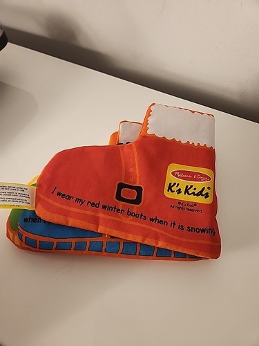 Melissa and Doug K's KIDS - MY SHOES - CLOTH BOOK - Picture 10 of 19