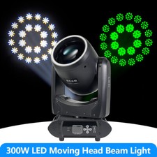 LED 24 Prism 300W Moving Head Light Beam Stage DMX Spot Party Disco DJ Lighting