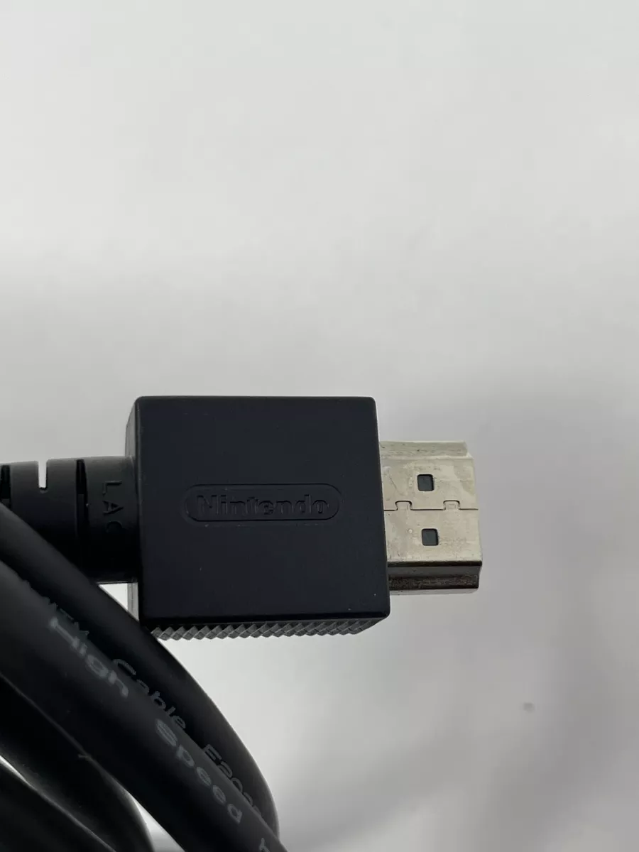 Genuine Nintendo Switch Console HDMI Cable Cord OEM Official WUP-008 - Black