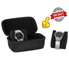Portable Watch Storage Box Collector Travel Wrist Watch Organizer Case Holder~