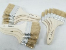 Lot of 12 Standard Chip Pure Bristle 3" 76.2mm Paint Brushes New