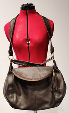 Nwt Onna Ehrlich Rachel Brown Pebble Leather Hobo Shoulder Large Bag