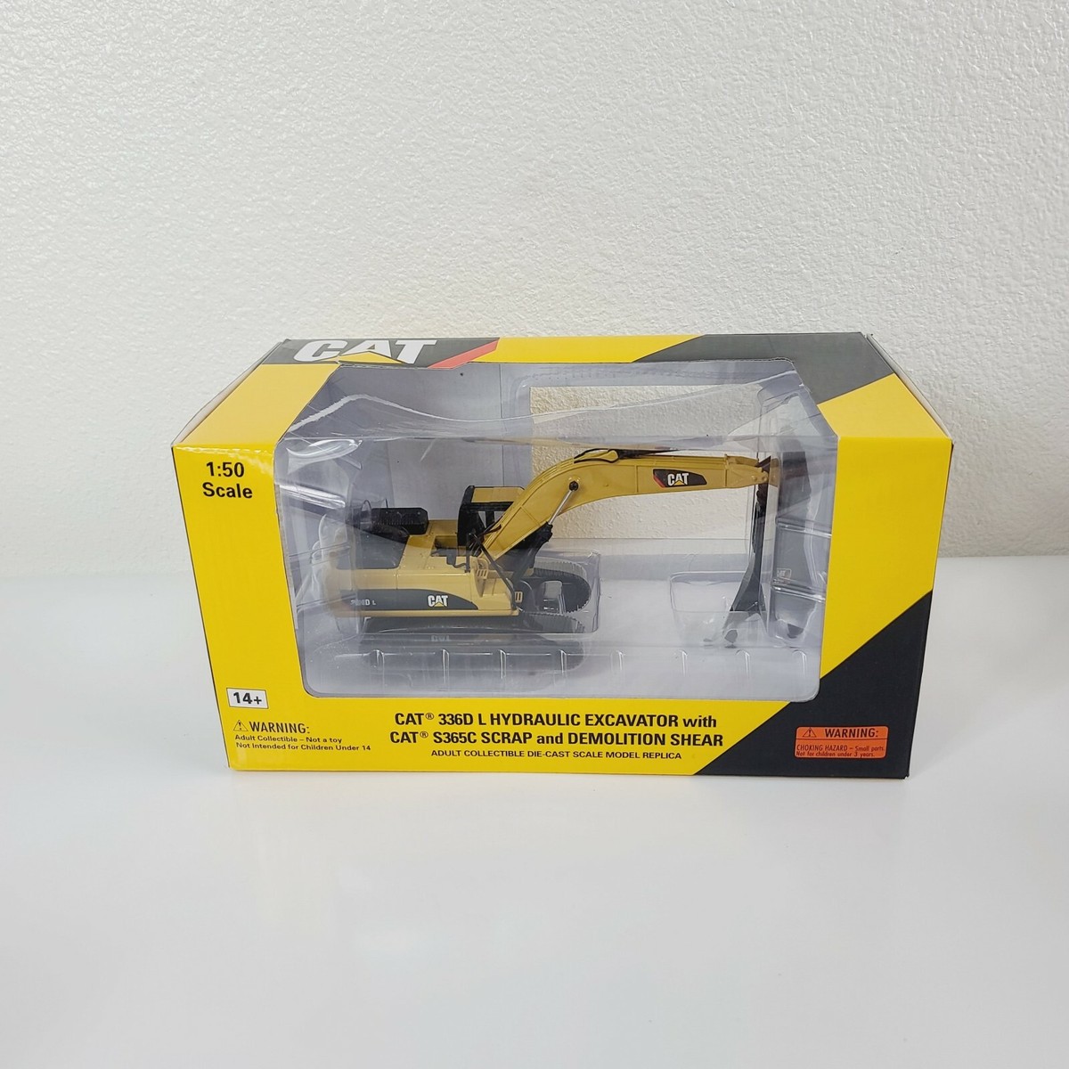 【新品未開封】レア CAT 336D L 1/50 ミニチュア 新品未開封】レア CAT 336D L 1/50 ミニチュア