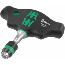Wera 05023461001 T-handle Bitholding Screwdriver with Ratchet Function