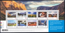 2024 Canada SC#3423 - From Far and Wide - Souvenir Sheet of 9 - M-NH
