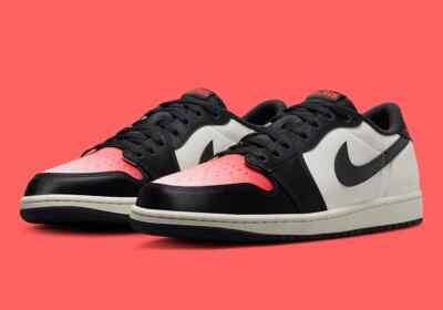 Nike Air Jordan 1 Retro Low OG PSG Paris INFRARED 23 HF8828-100 MEN'S MULTI SIZE