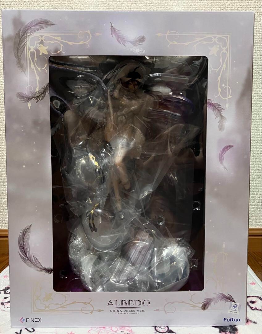 FuRyu Overlord Albedo White China Dress ver. 1/7scale PVC Figure