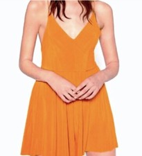 Zara WB Collection. Orange Romper. Small