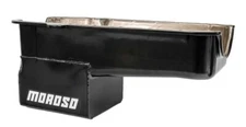 Moroso 20160 Street Strip Black Oil Pan 9.5 Deep Small Block Chevy