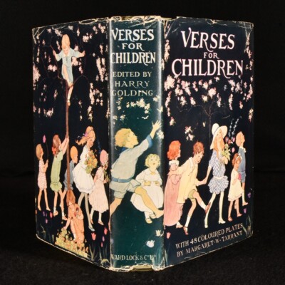 VERSES FOR CHILDREN マーガレット・タラント 洋書 古書 絵本 VERSES