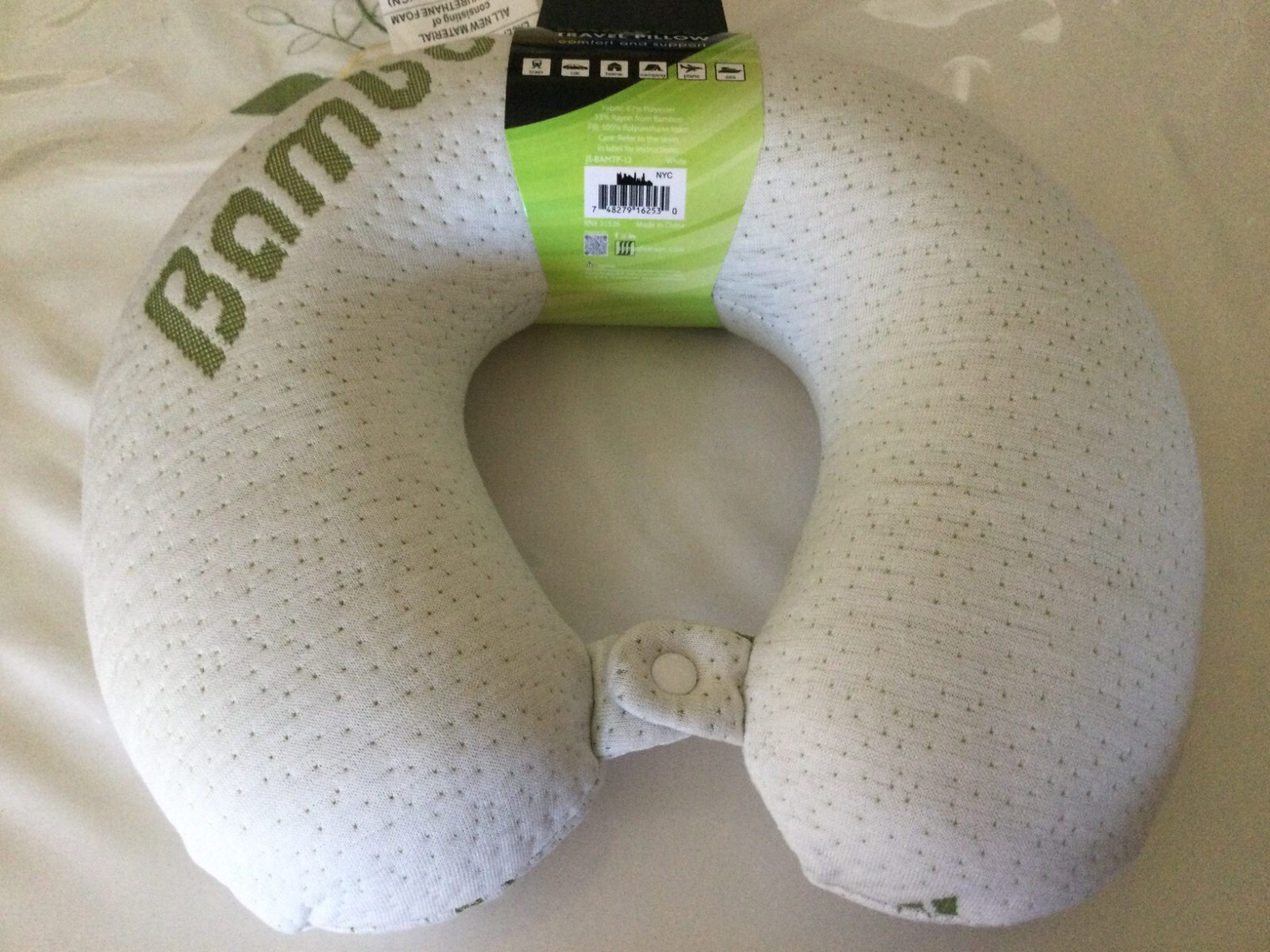 Luxury Bamboo Travel Pillow for Ultimate Comfort and Support-image