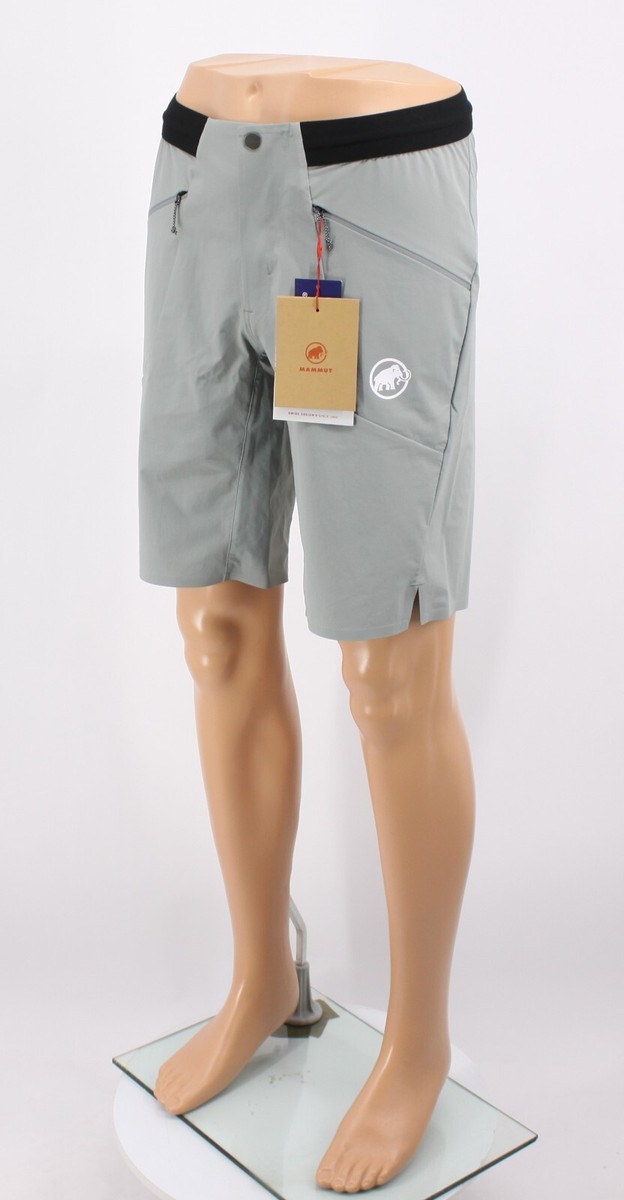 MAMMUT AENERGY LIGHT SO SHORTS MENS SHORTS M EU 46 GREY GRANITE