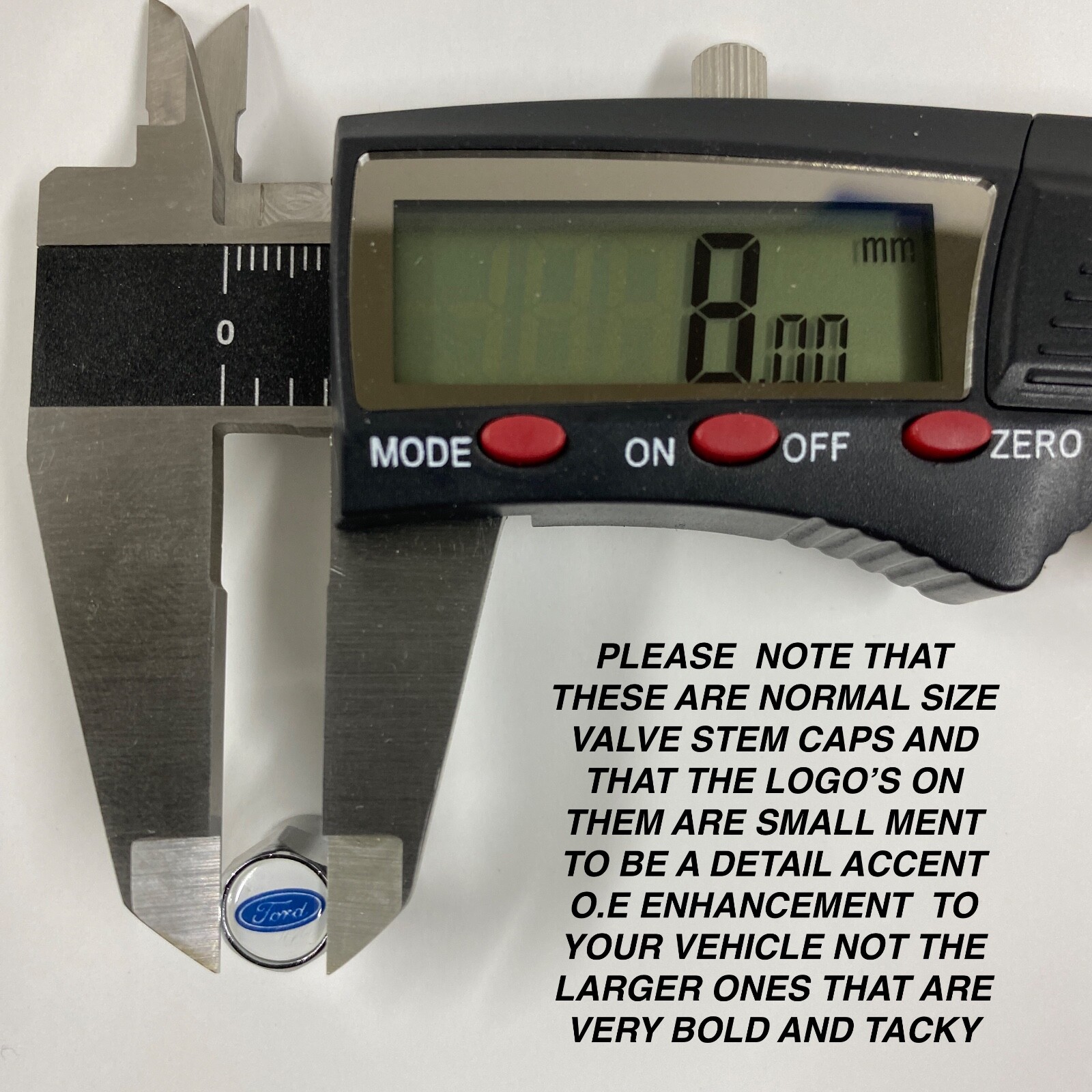 Michelin Man "BIB" Chrome Plated Brass Tire Valve Stem Caps Car Bike Golf Cart