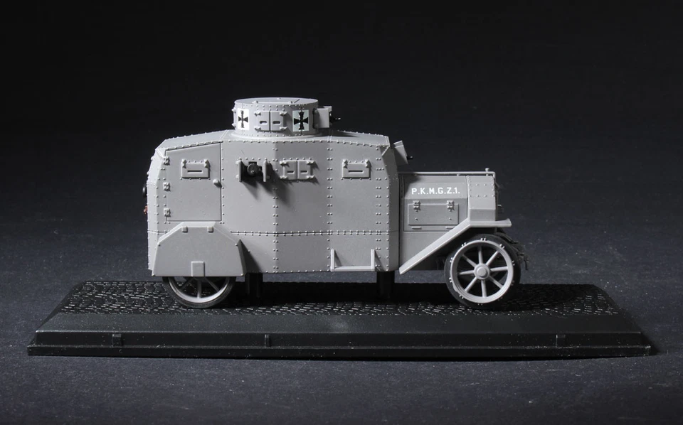 Atlas WWI German Ehrhardt Strassenpanzerwagen E-V/4 1/43 Diecast Model - Image 3 of 4