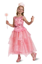 Glinda Pink Dress Deluxe Child Costume