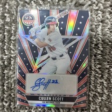 Cullen Scott 15u National Team USA Autograph Prizm