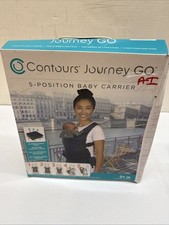 Contours Journey GO 5 Position Baby Carrier Newborn to Toddler Cosmos Navy New