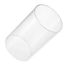 Acrylic Pipe Clear Rigid Round Tube 96mm ID 100mm OD 6" for Lamps Lanterns,1PCS