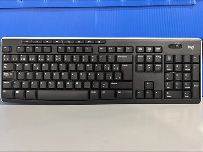 LOGITECH K270 WIRELESS KEYBOARD FULL-SIZE NUMBER PAD  - SPANISH - BLACK