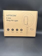 Letscom F-533 Ring Fill Light 10 in. for iPhone Android